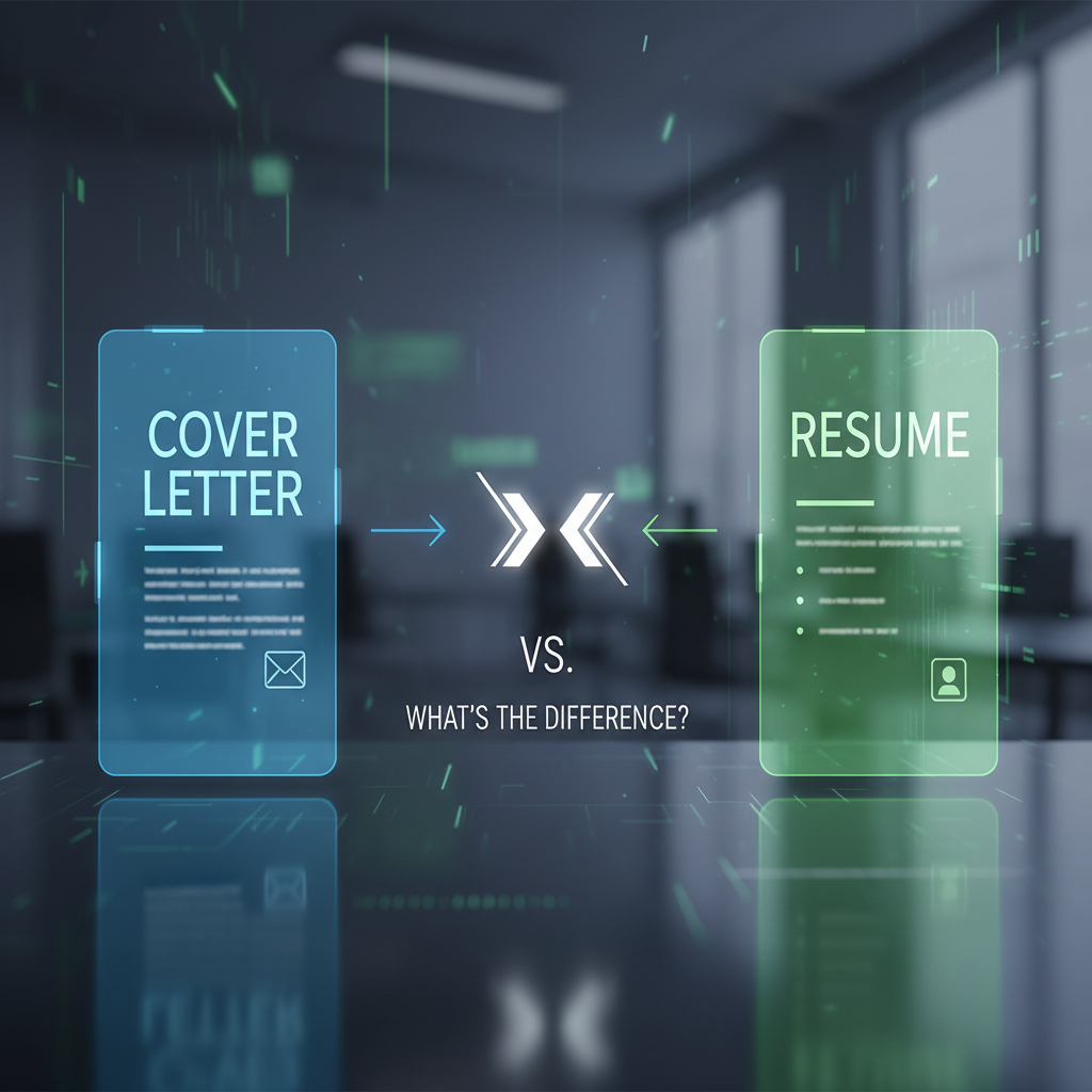 Resume vs. Cover Letter: 5 Key Differences You Must Know (2025)