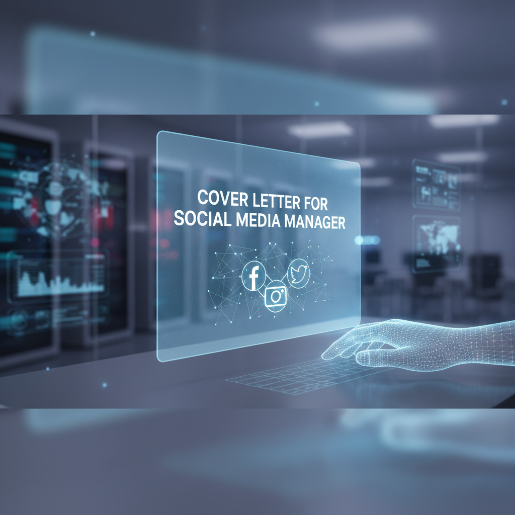 The Ultimate Cover Letter for Social Media Manager (2026 Template & Examples)