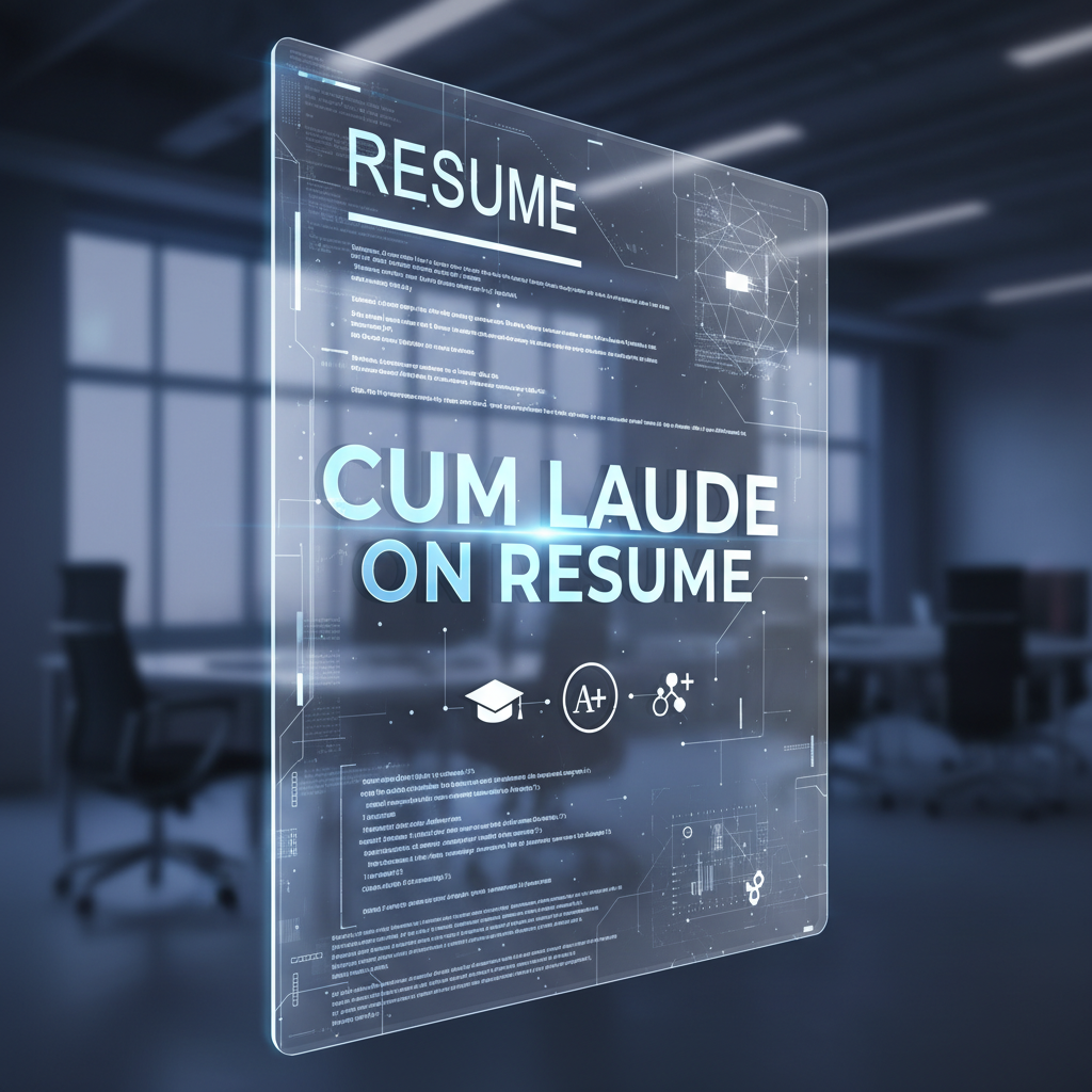 How to Include Cum Laude on a Resume: The Definitive Guide for Job Seekers