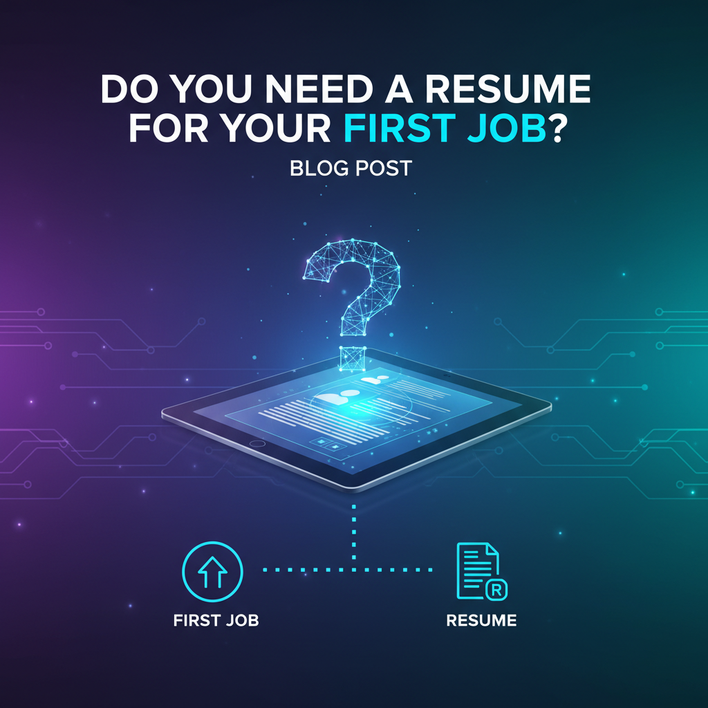 7 Proven Reasons Why You Need a Resume for Your First Job (And How to Write It)