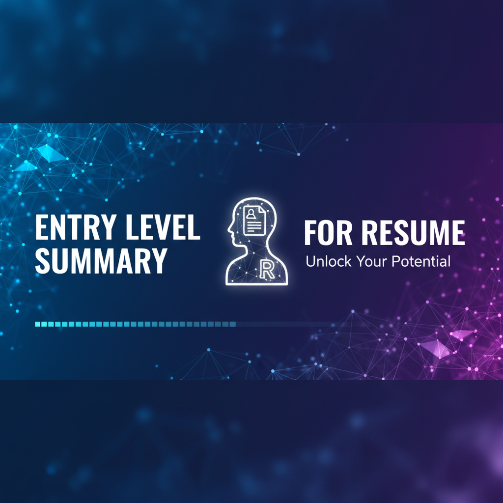 7 Proven Ways to Write an Entry Level Summary for Resume (With Examples)
