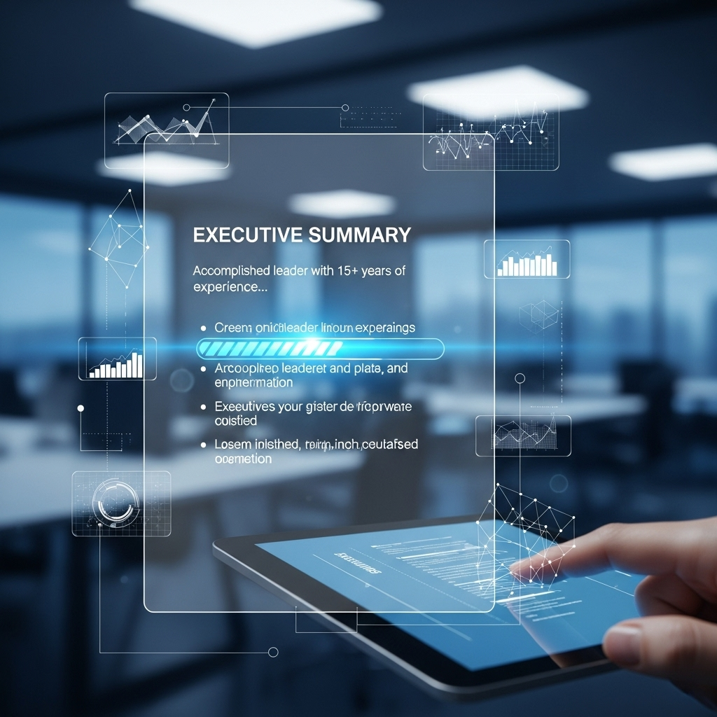 How to Write an Executive Summary for a Resume (That Gets You Hired in 2025)