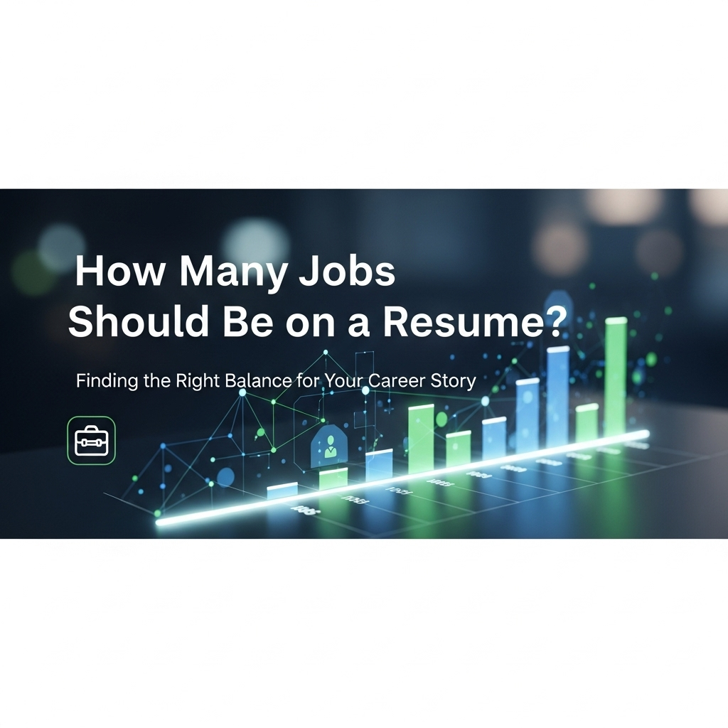 How Many Jobs Should Be On a Resume? The 2025 Definitive Guide