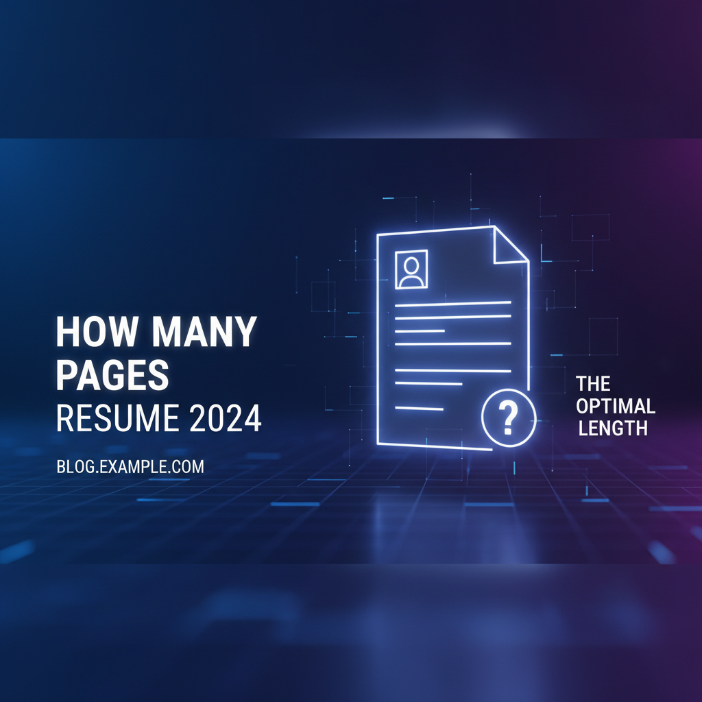 How Many Pages Should a Resume Be 2024? The Definitive Guide
