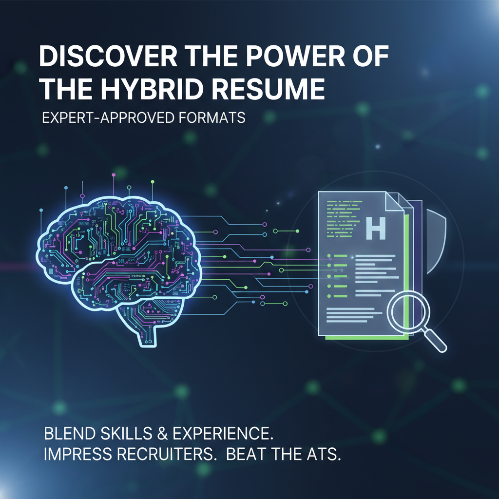 Hybrid Resume Format Examples to Land Your Next Interview