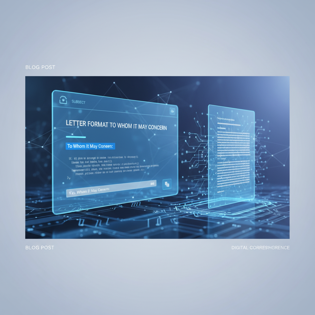 The Ultimate Guide to the 'To Whom It May Concern' Letter Format (And 5 Better Alternatives)