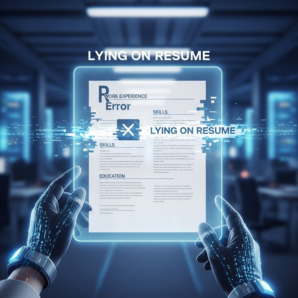 Lying on Your Resume: Is It Worth the Risk? A 2025 Guide