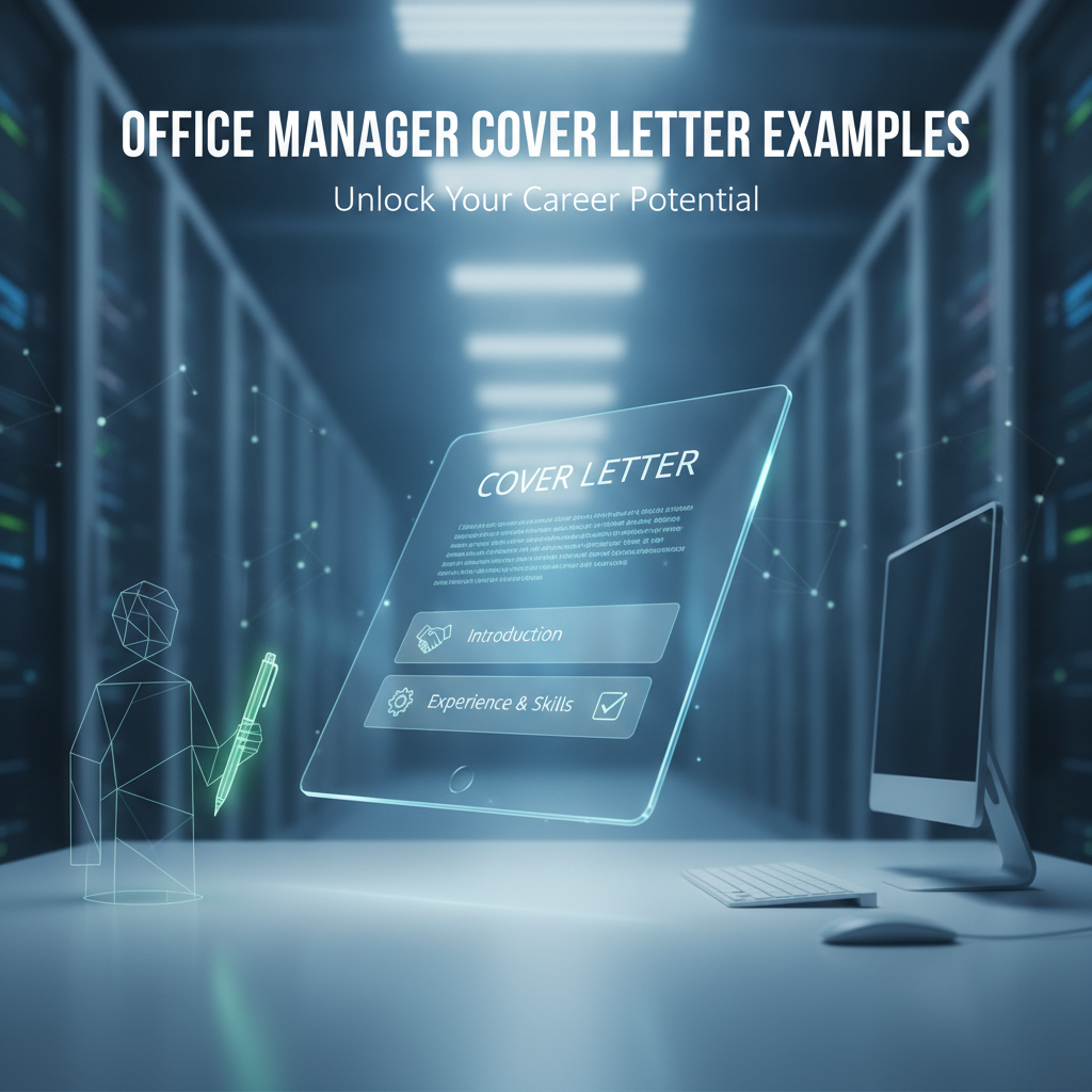 The Ultimate Guide to Office Manager Cover Letter Examples (2024)
