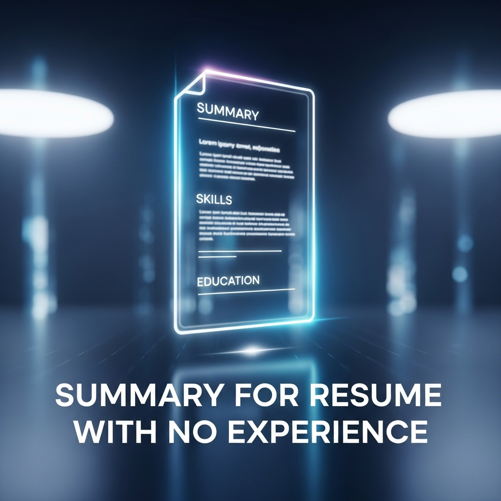 Resume Summary With No Experience: 5+ Examples That Work
