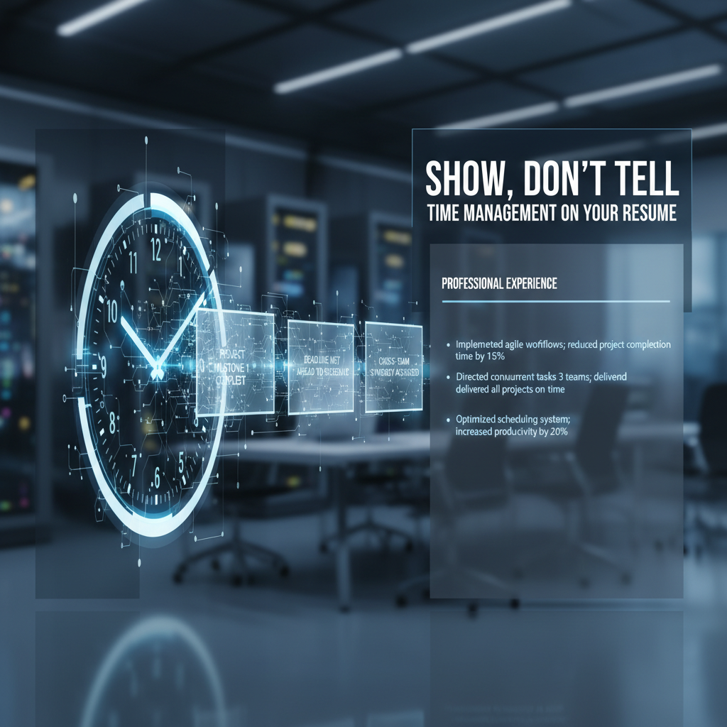 12 Time Management Skills for Your Resume That Get Results