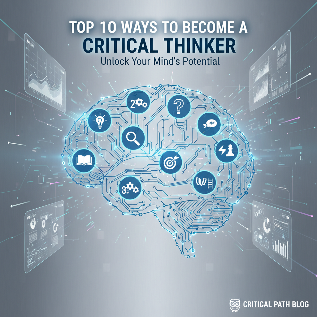 Top Ten List to Become a Critical Thinker: Master the Skill Employers Want Most in 2025