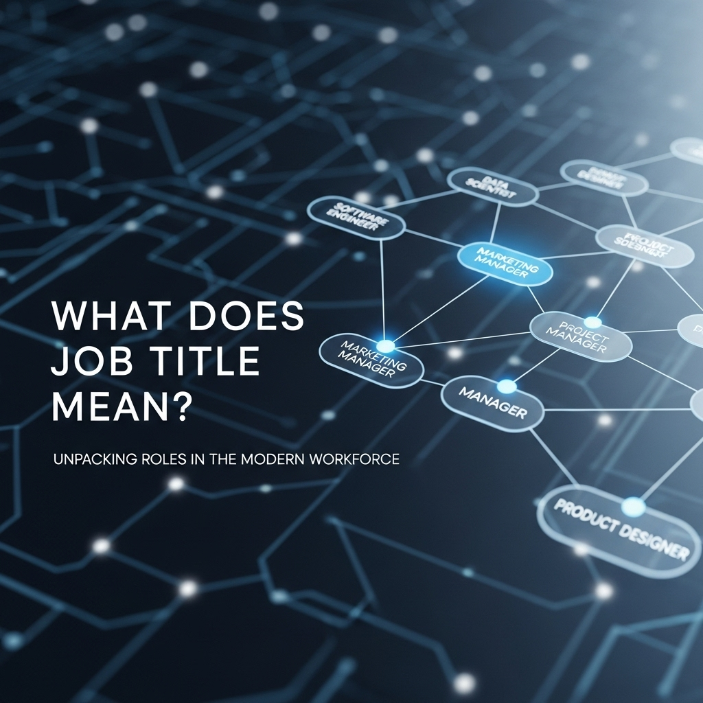 What Does a Job Title Mean? 2025 Guide to Career Paths